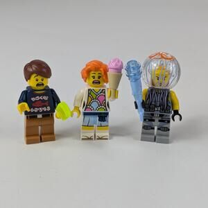 Lego Ninjago Movie 2017 Minifigure Lot Henry njo351 Lauren njo350  Jelly njo352